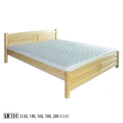 Łóżko sosnowe LK104