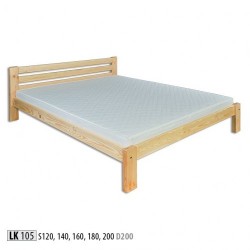 Łóżko sosnowe LK105